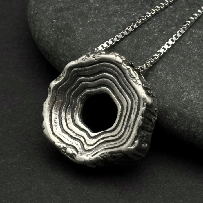 Rooted Rings Pendant, 16mm