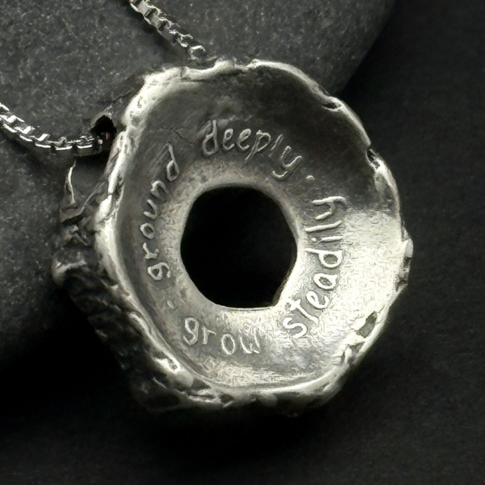 Rooted Rings Pendant, 16mm