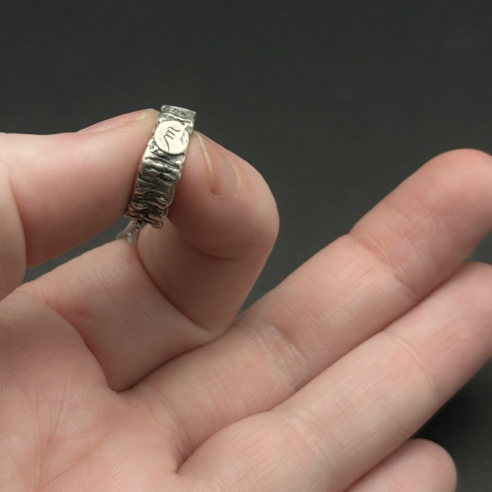 Rooted Rings Pendant, 16mm