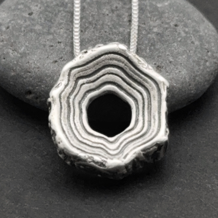 Rooted Rings Pendant, 16mm