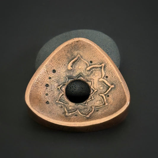 Spiral Lotus Up Triangle-21