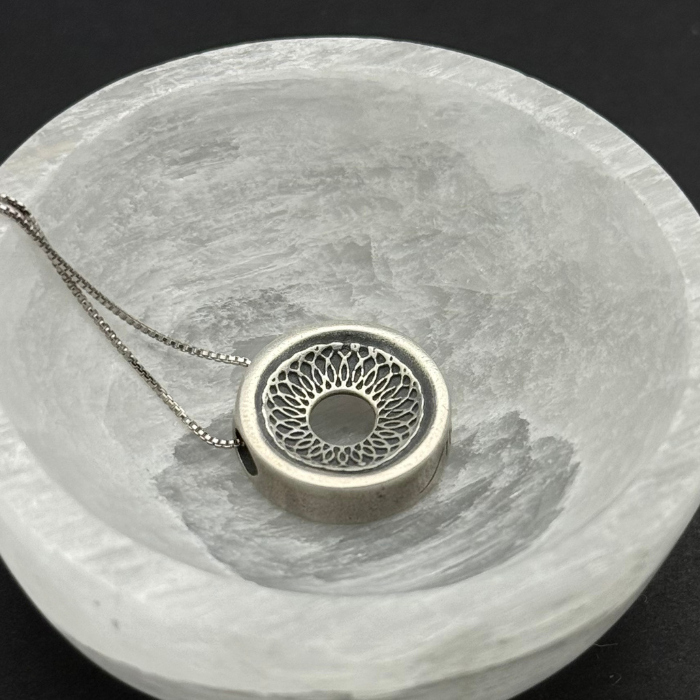 Current Clarity Pendant, 16mm, Sterling