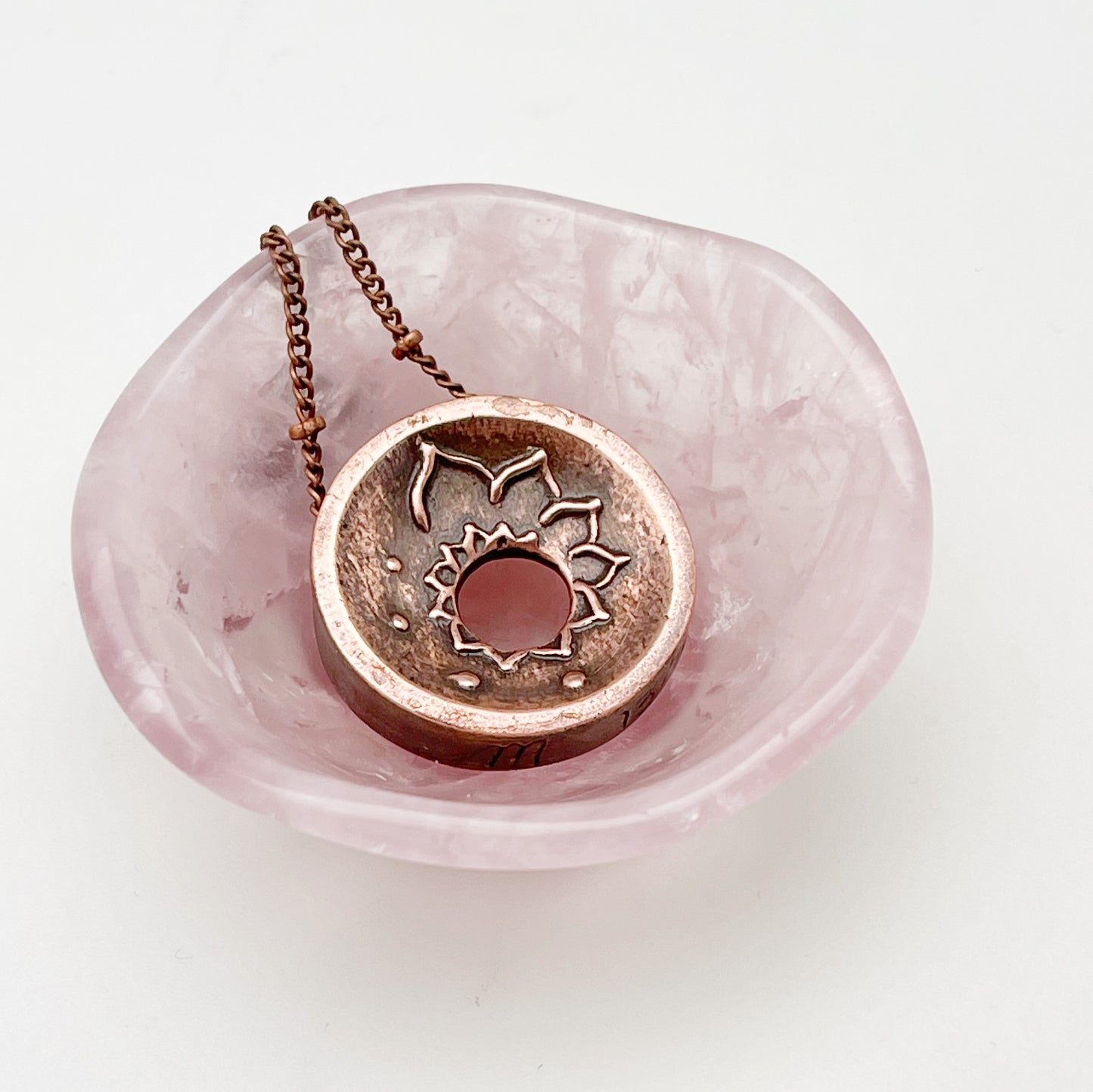 Rose Quartz Gemstone Bowl