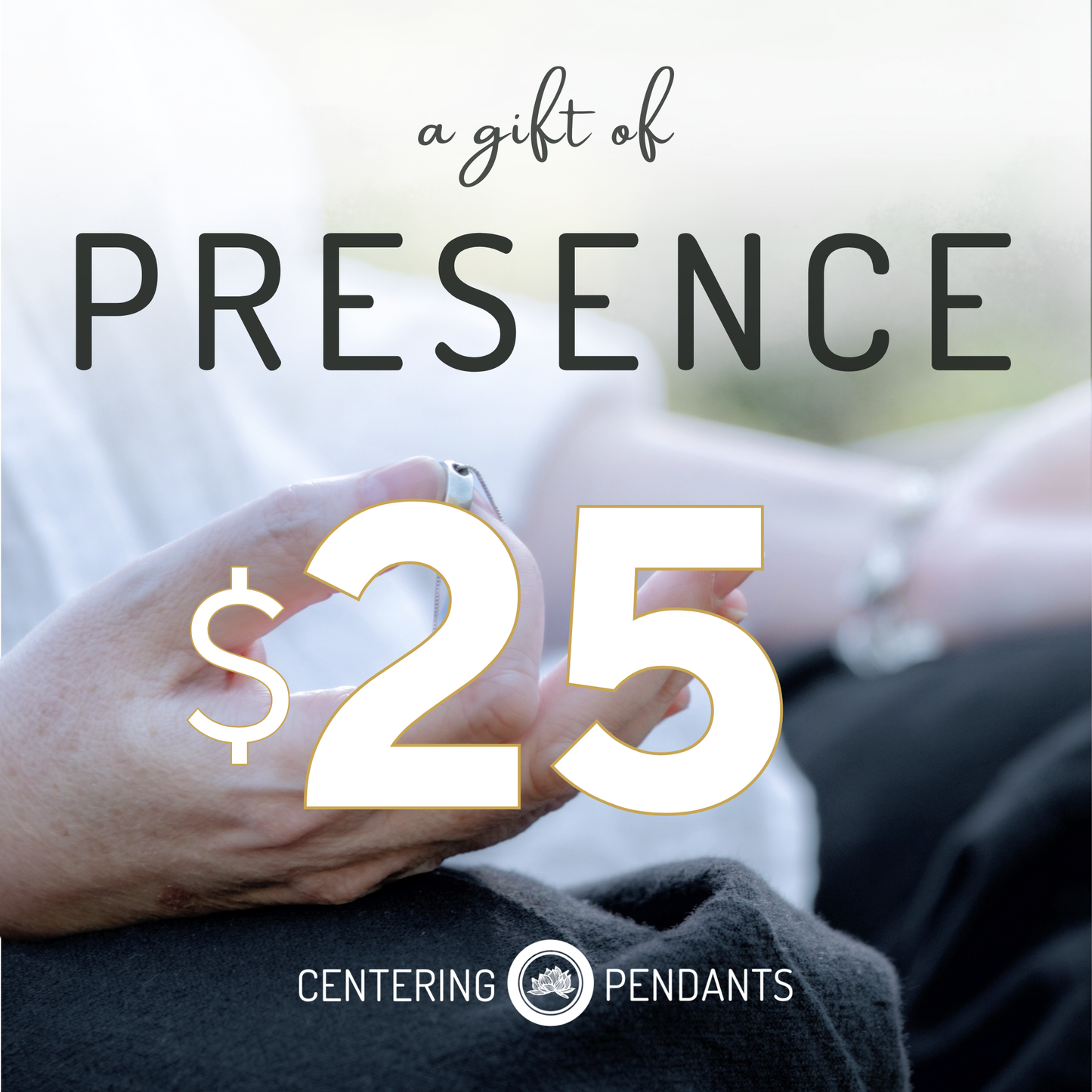 The Gift Of Centering - Centering Pendants e-Gift Card