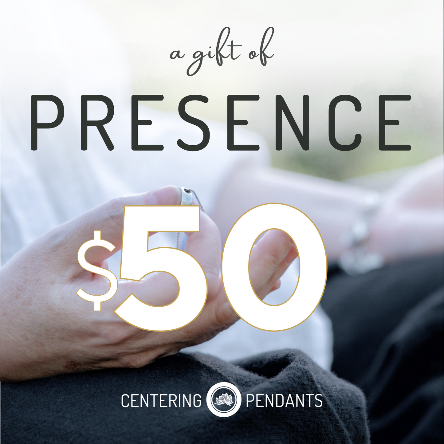 The Gift Of Centering - Centering Pendants e-Gift Card