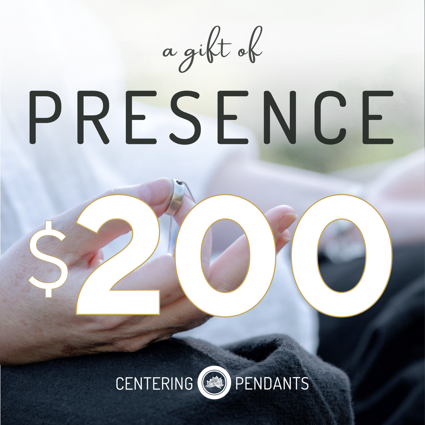 The Gift Of Centering - Centering Pendants e-Gift Card