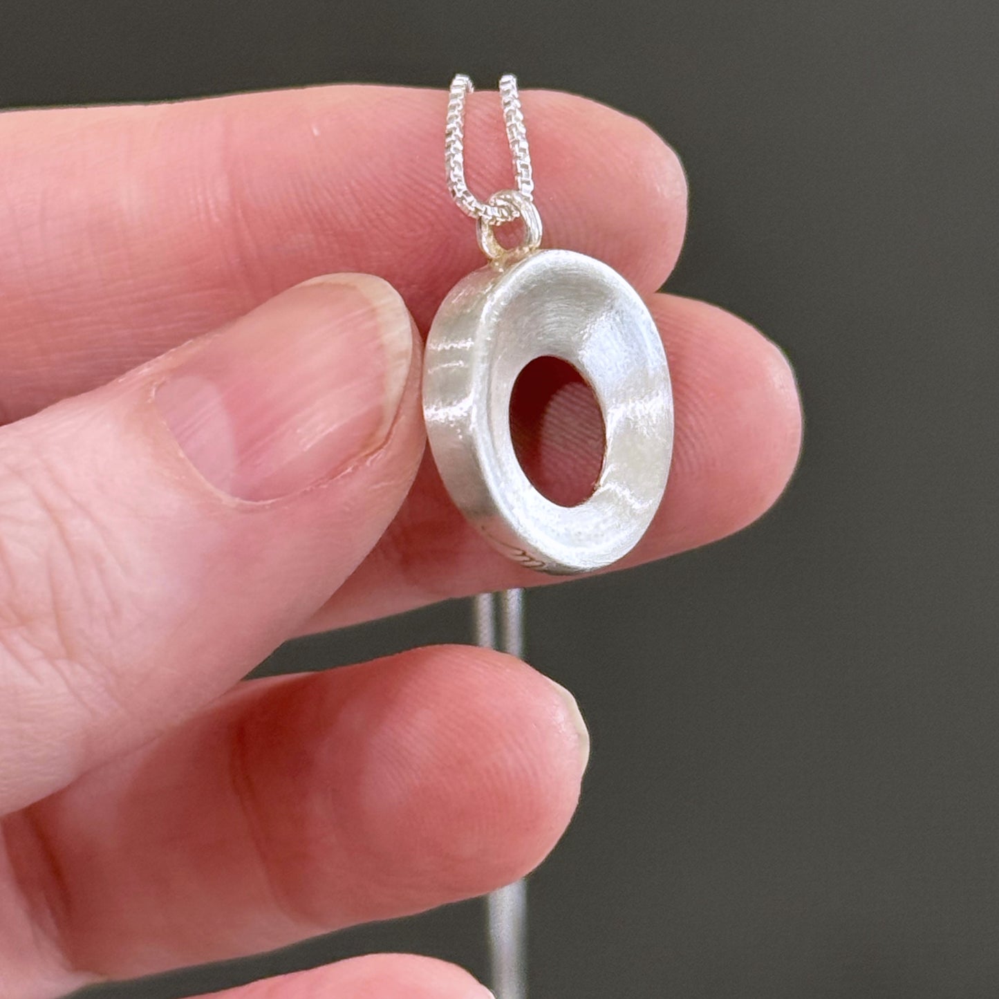 Pure & Simple, Sacred Circle, Sterling 17mm