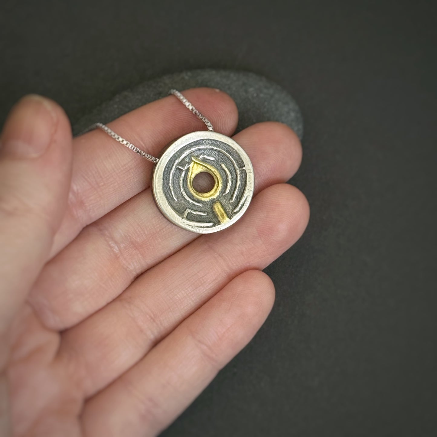 Light A Path, 20mm, 22K Gold Accents (#22)