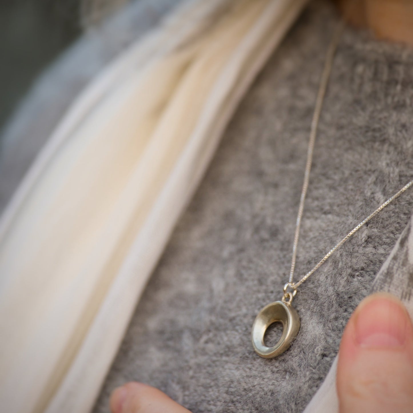 Pure & Simple, Sacred Circle, Sterling 14mm