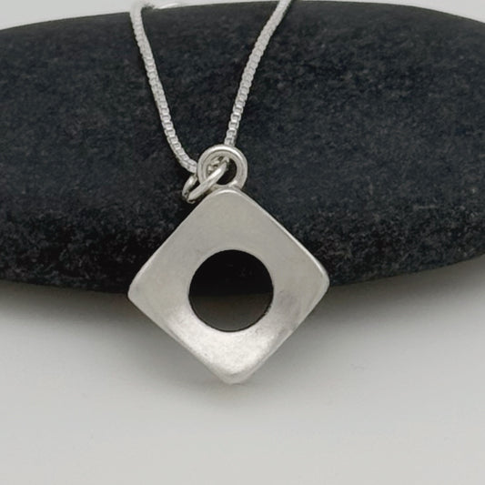 Pure & Simple, The Diamond, Sterling 14mm